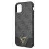 Guess GUHCN61PU4GHBK iPhone 11 6,1 / Xrszary/grey hardcase 4G Triangle Collection